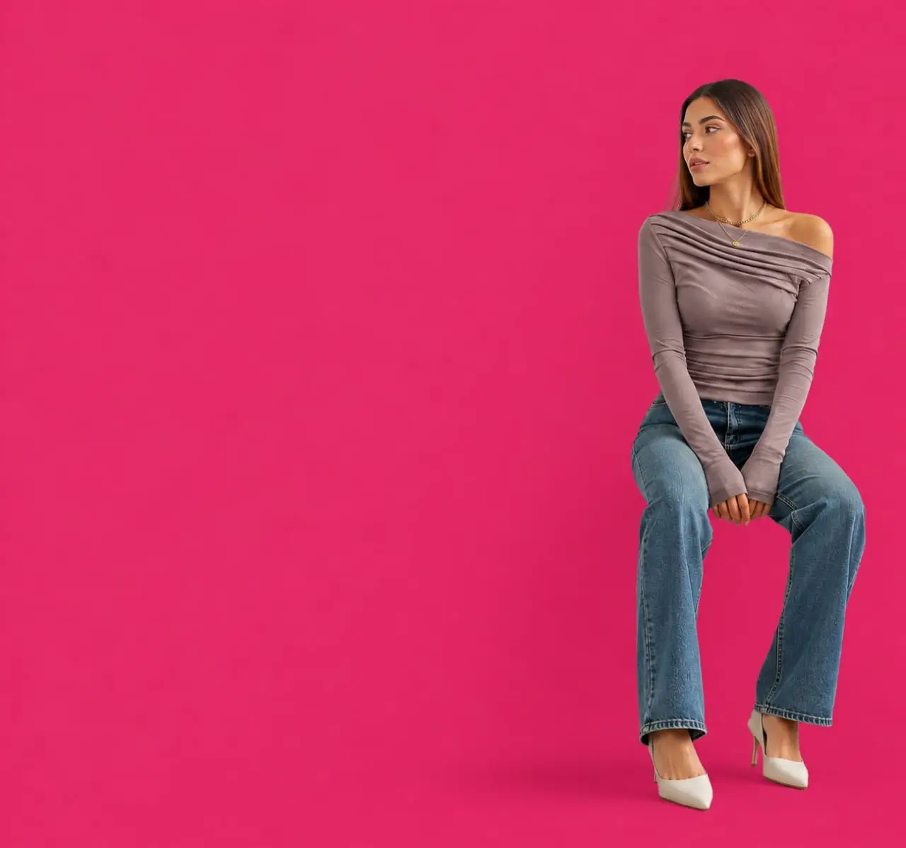 Women's basic tops in Abuja including T-shirts, blouses and casual fashion tops from Abuja Fashion Marketplace.